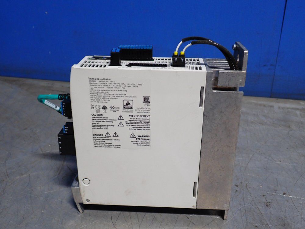 Festo Servo Control - Cmmt-as-c2-11a-p3-mp-s1