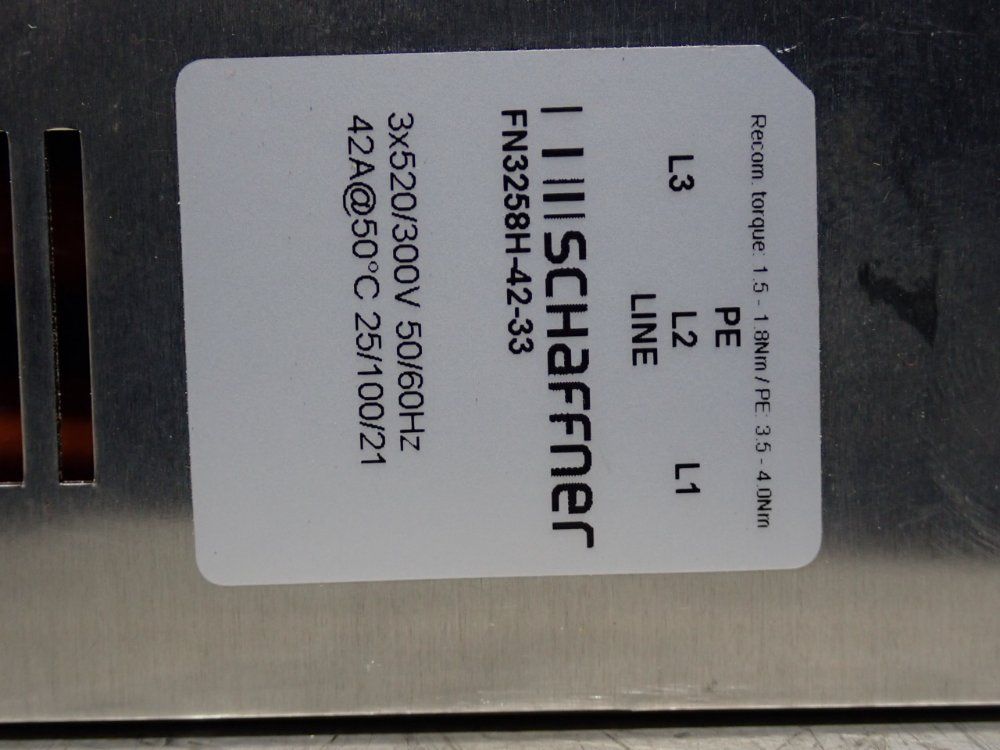 Schaffner Noise Filter - Fn328h-42-33