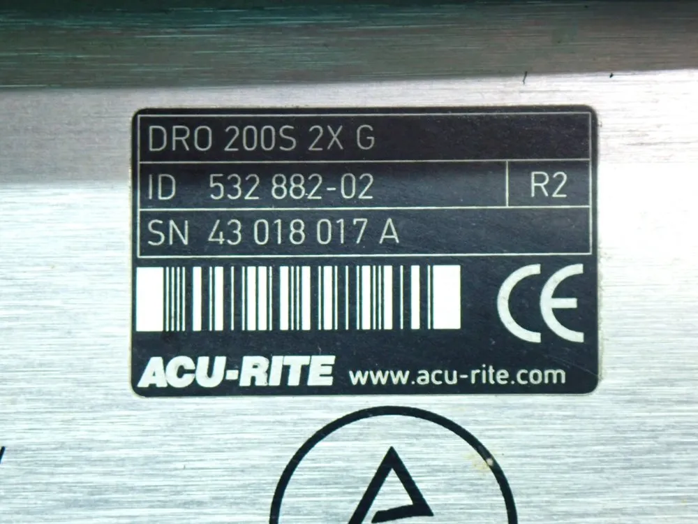Acu-rite Operator Interface 200s Readout System - Dro200s2xg