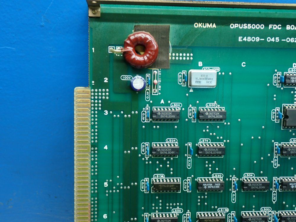 Okuma Opus5000 Fdc Board - E4809-045-062f | HGR*24