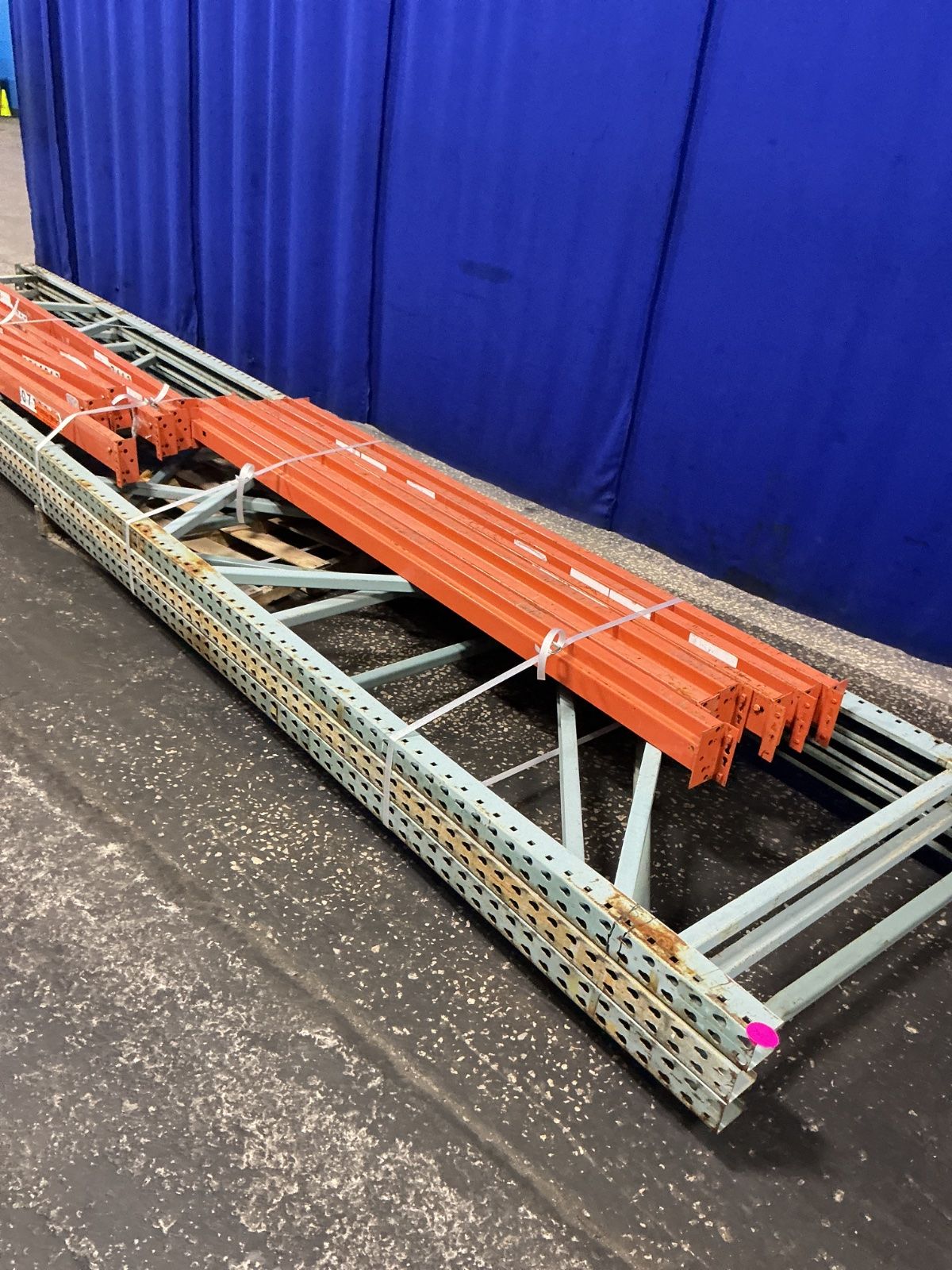 44” X 240” Pallet Racking - Teardrop