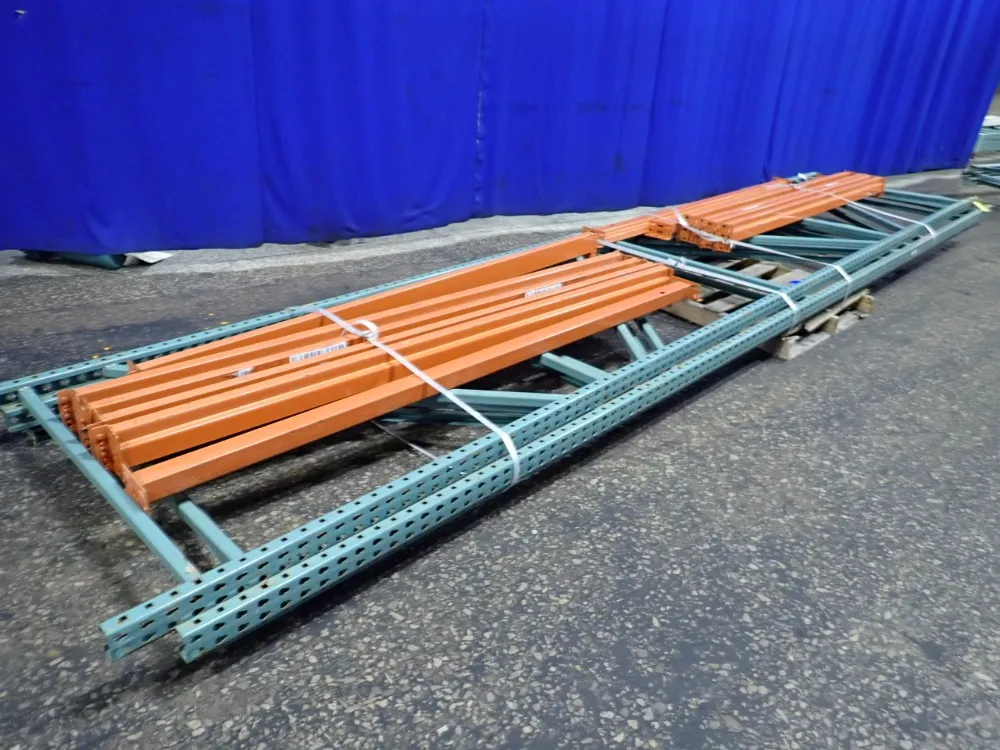 48" X 240" Pallet Racking Lot - Teardrop
