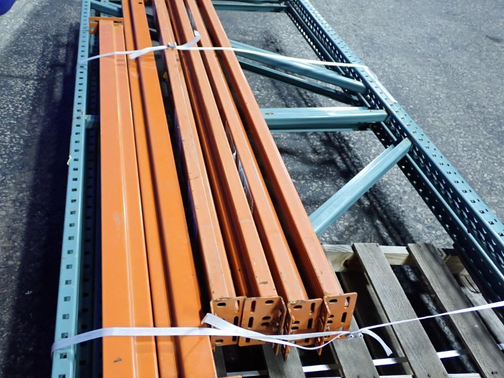 48" X 240" Pallet Racking Lot - Teardrop