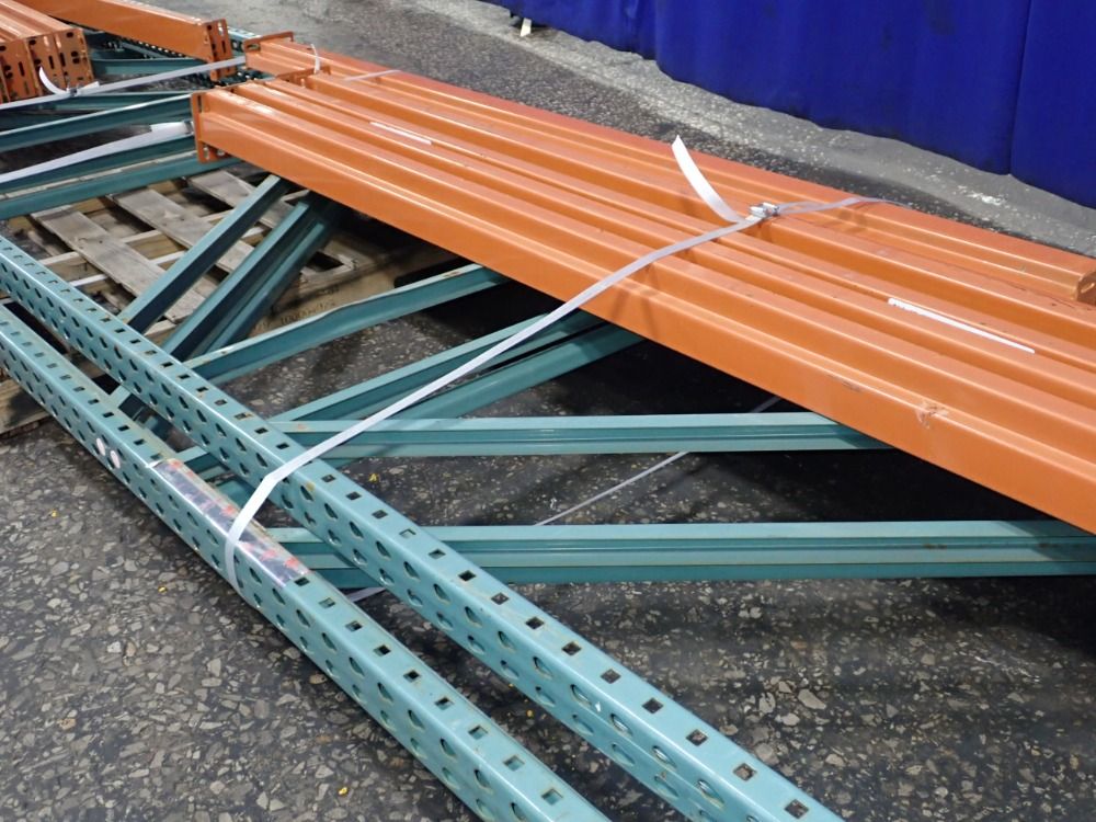 48" X 240" Pallet Racking Lot - Teardrop