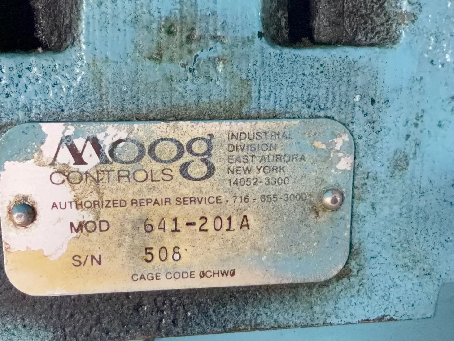 Moog Hydraulic Valves - 641-201a