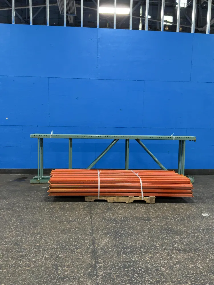144” X 36” Pallet Racking - Tear Drop