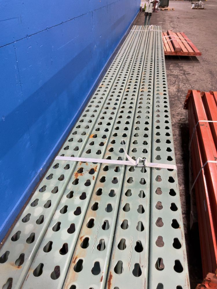 144” X 36” Pallet Racking - Tear Drop