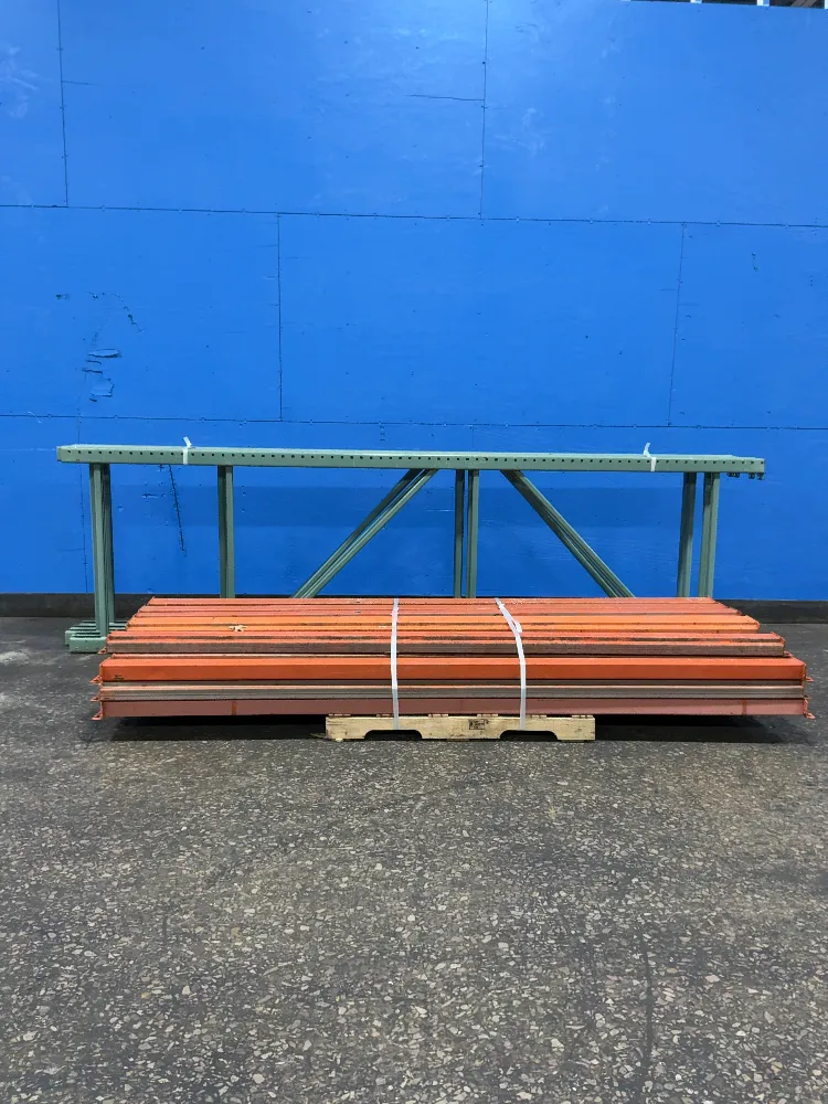 144” X 36” Pallet Racking - Tear Drop
