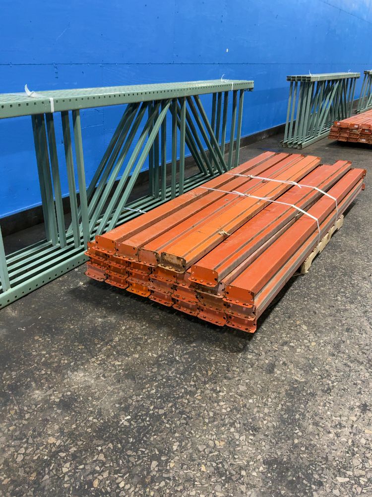144” X 36” Pallet Racking - Tear Drop