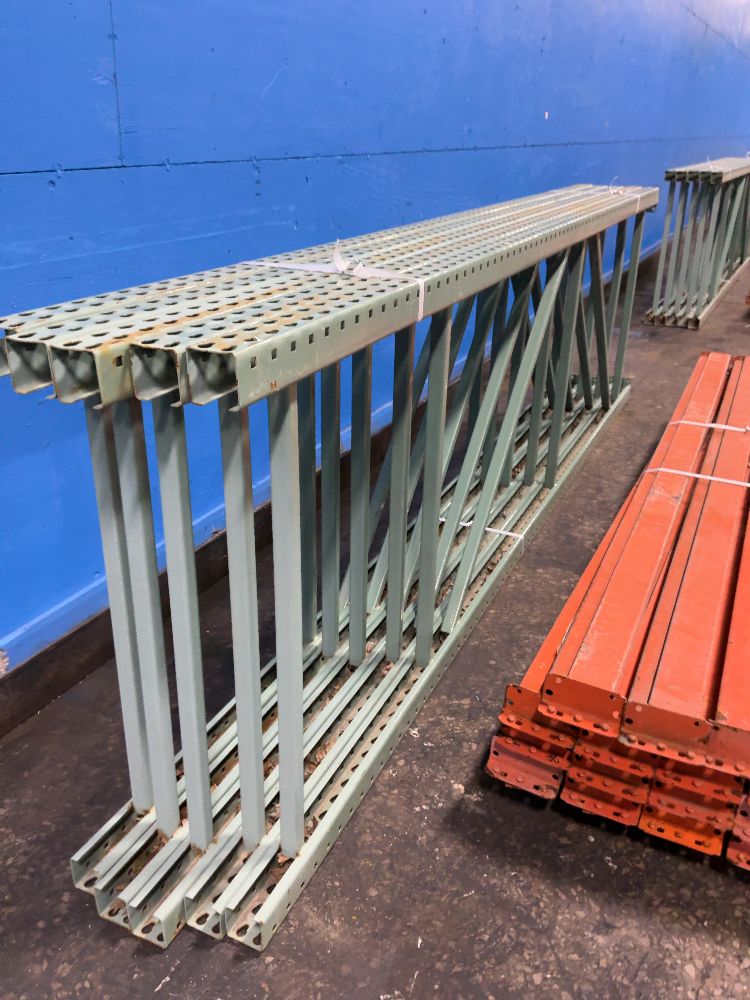 144” X 36” Pallet Racking - Tear Drop