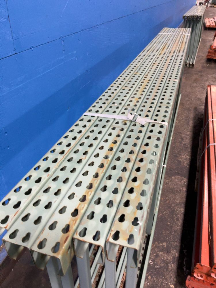 144” X 36” Pallet Racking - Tear Drop