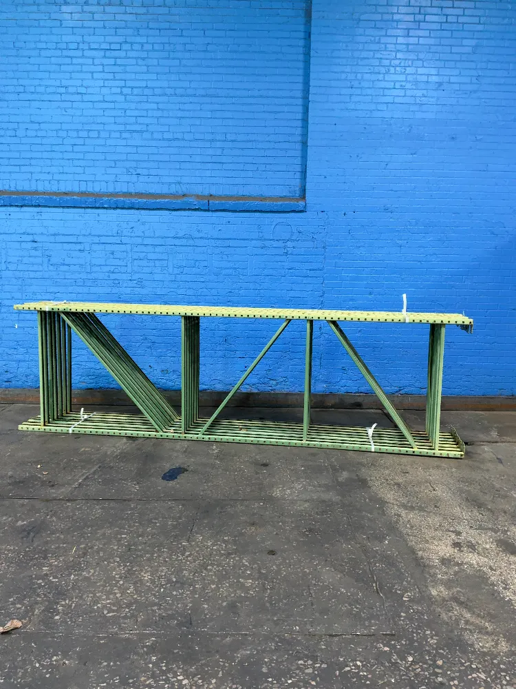 42" X 144" Pallet Racking Uprights - Tear Drop