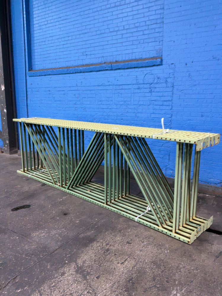 42" X 144" Pallet Racking Uprights - Tear Drop