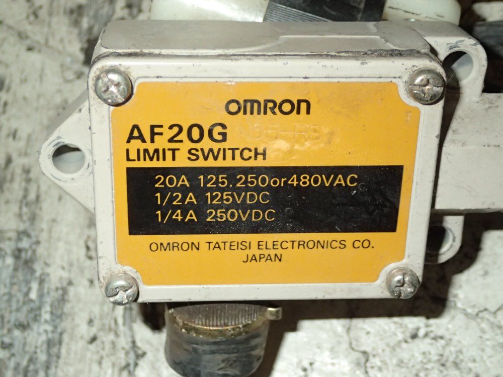 Omron Variable Relay Box / Limit Switch - Af20g