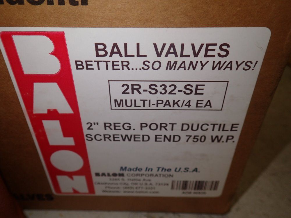 Balon 2'' Ball Valves - 2r-s32-se