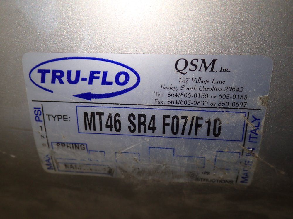 Tru Flo Automatic Actuator - Mt46 Sr4 F07/f10