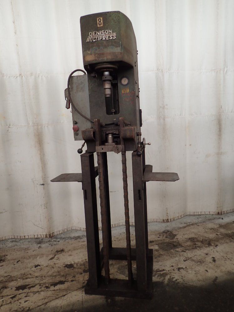 Denison / Multipress 6 Ton Hydraulic Press - R065lc204d266c23ba12a59a201