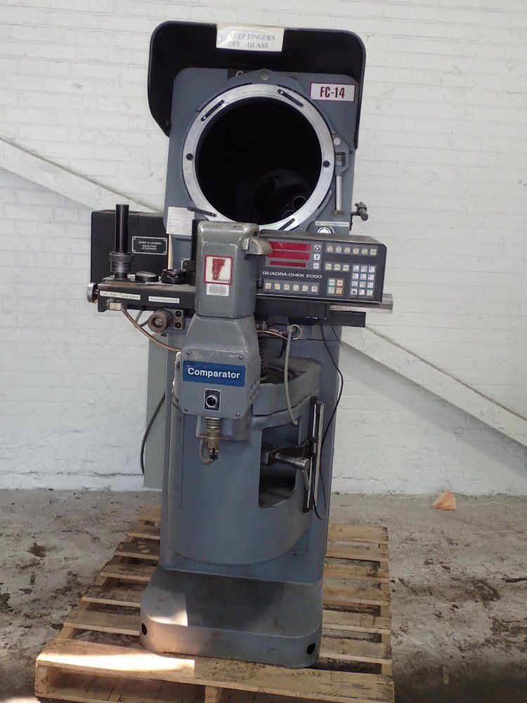 Jones & Lamson 13'' Optical Comparator - Fc-14