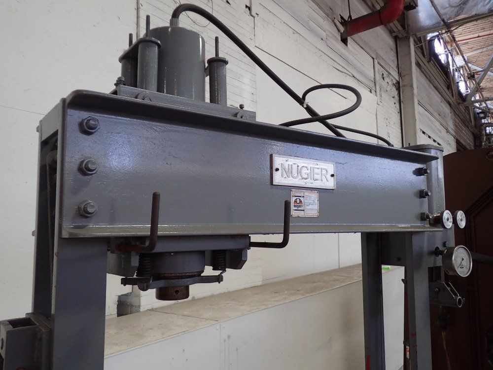 Nugier 40'' Hydraulic H-frame Press - H60-14
