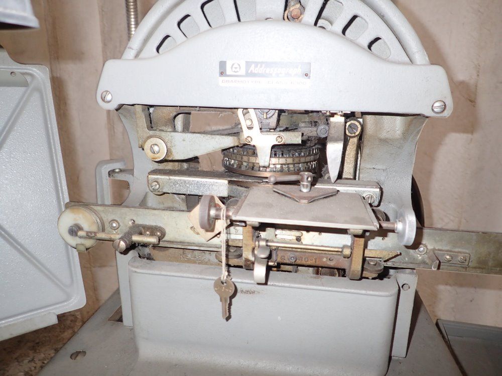 Adressograph Graphotype