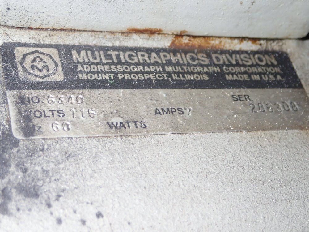 Adressograph Graphotype