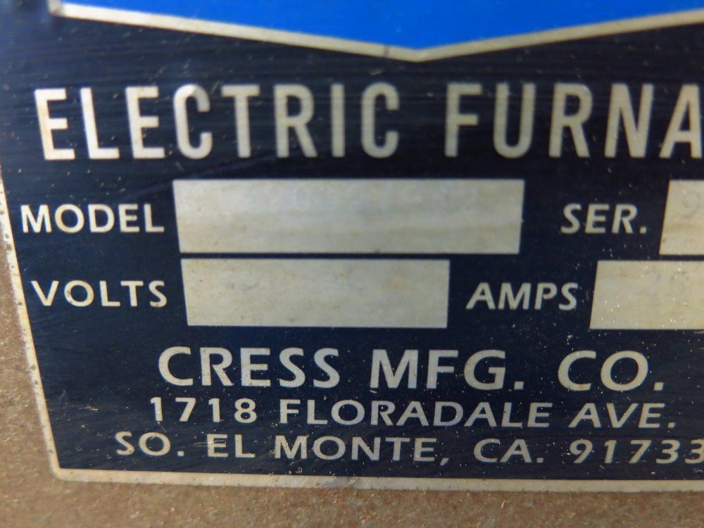 Cress Electric Furnace