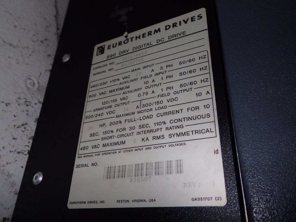 Eurotherm Drives Dc Drive