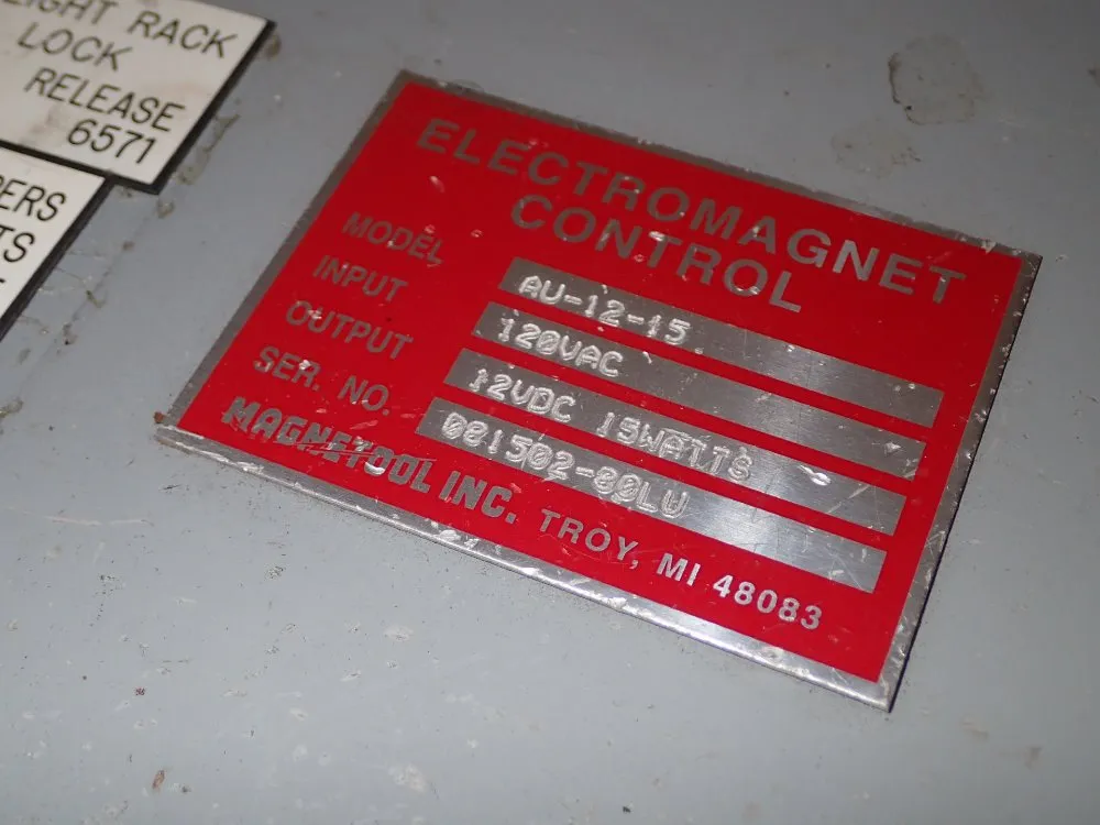 Magnetool Electromagnet Control