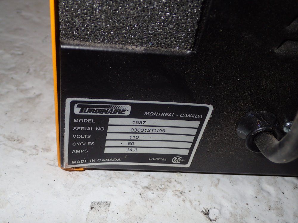 Turbinaire Sprayer Unit