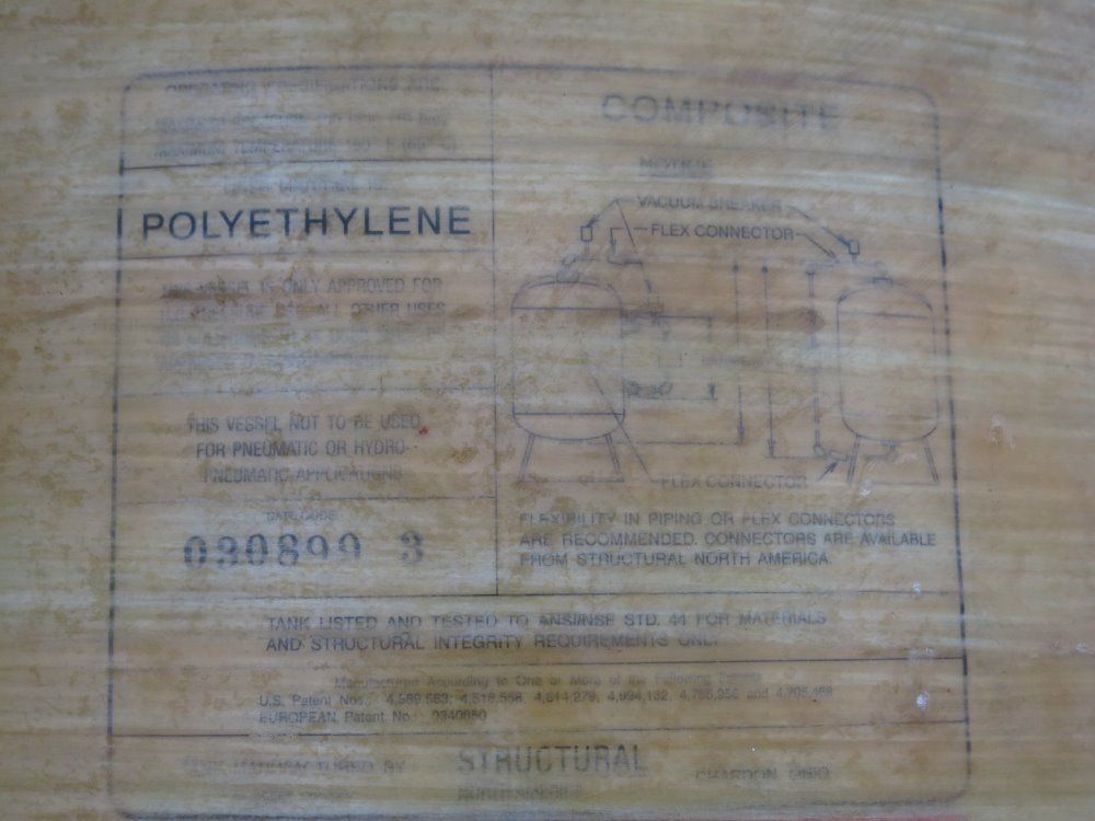 Structural Pressure Tank