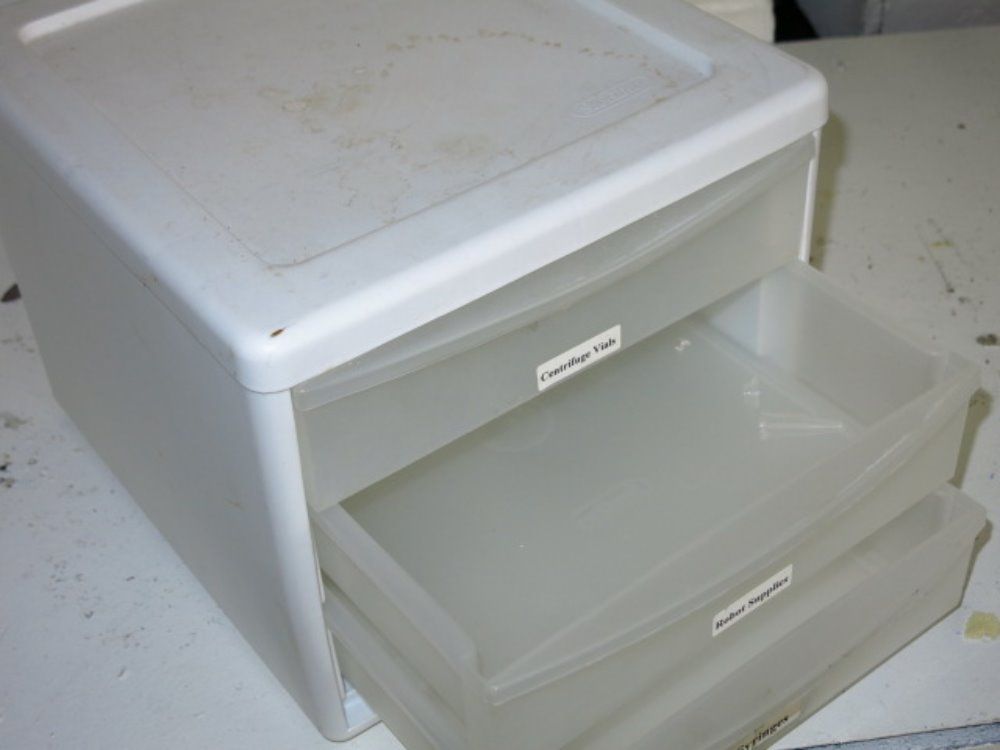 Sterilite Plastic Drawers