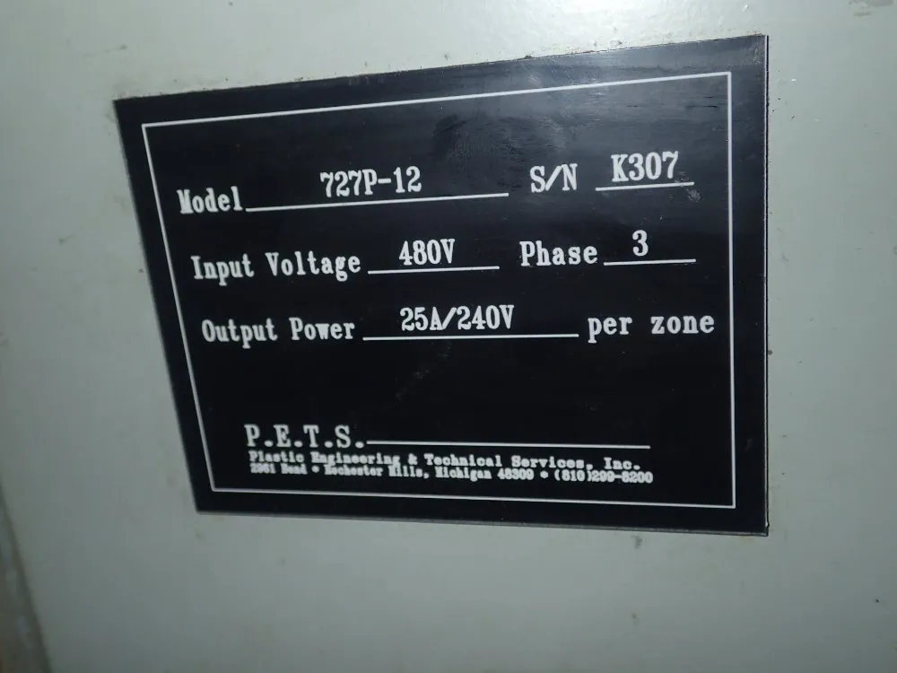 Plastic Engineering & Technical Service Mold Controller