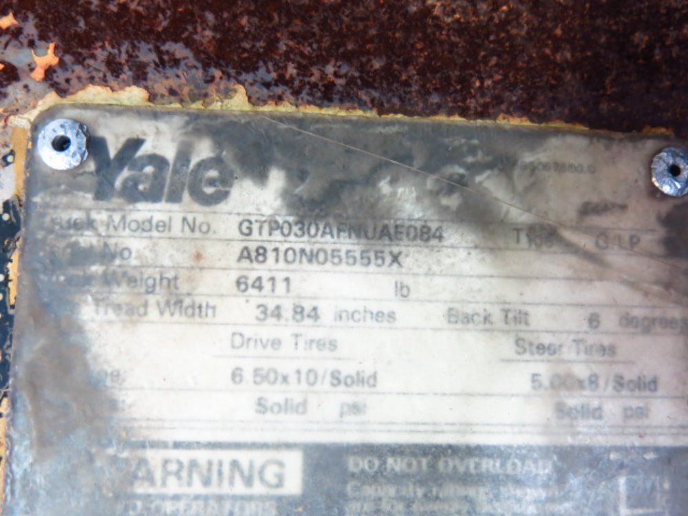 Yale Propane Forklift