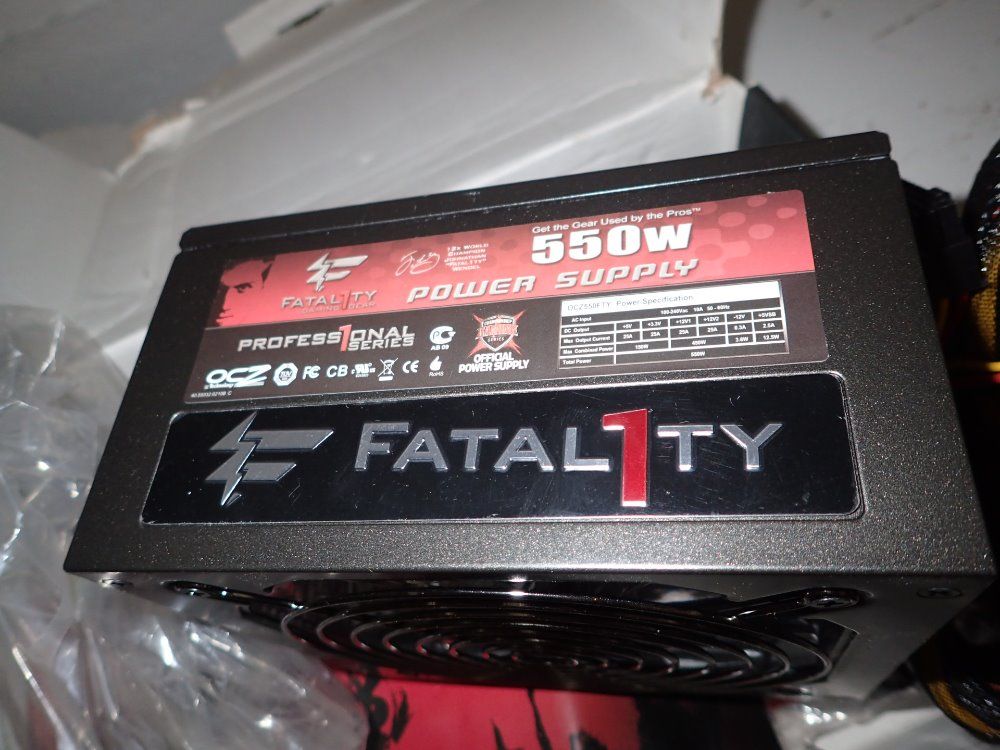 Fatallty Power Supply Lot
