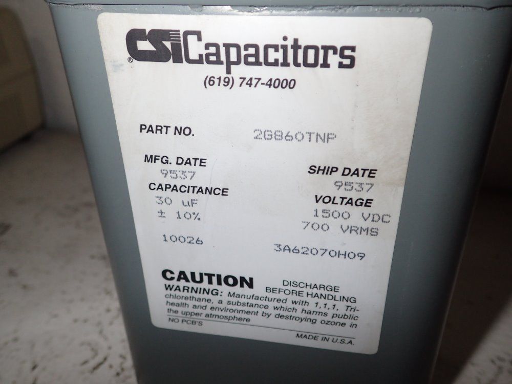 Csi Capacitor