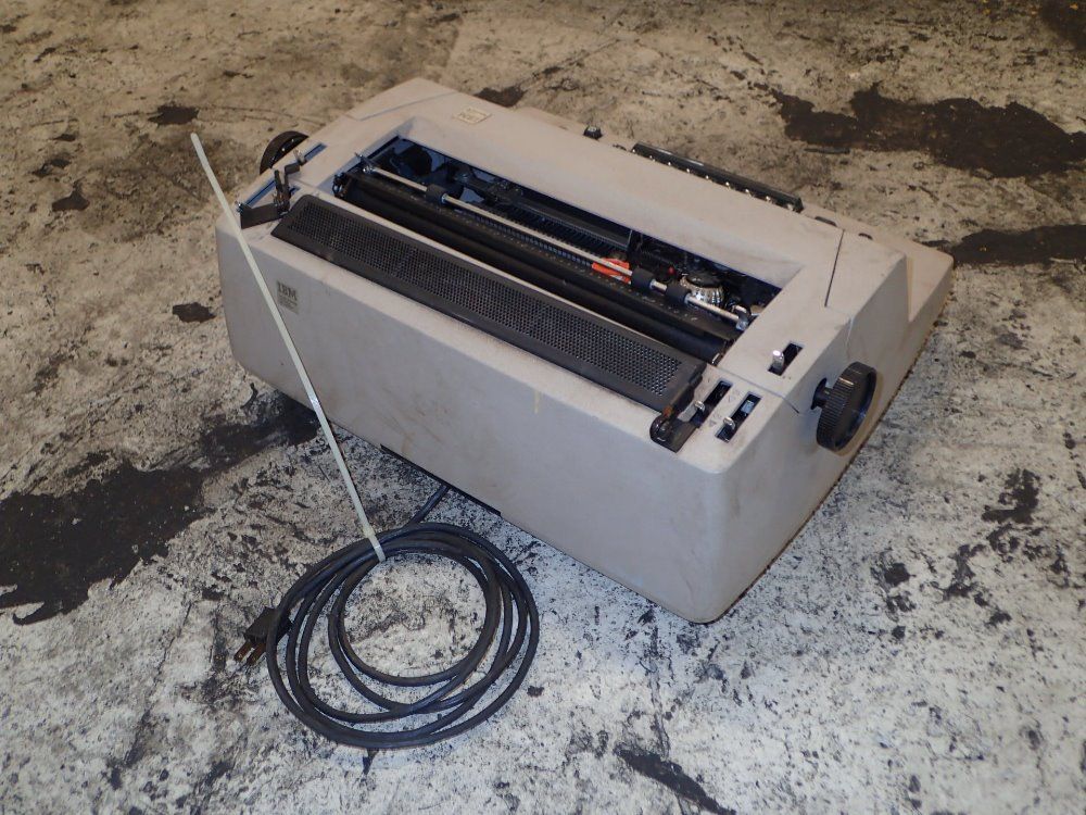 Ibm Electric Typewriter