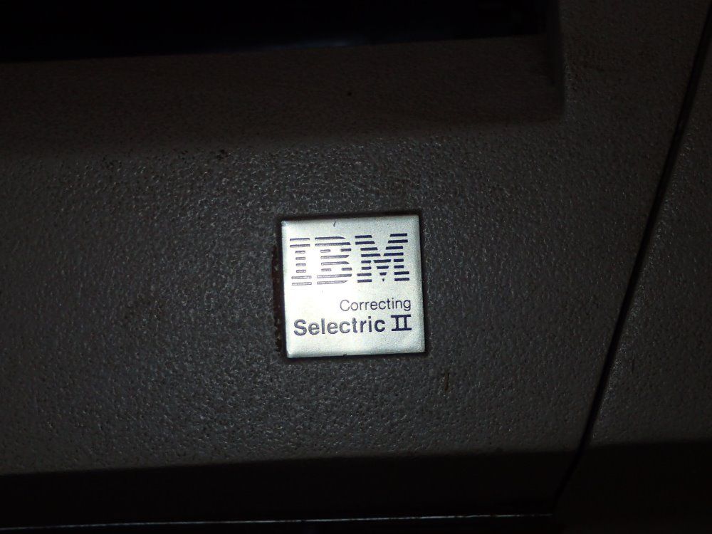Ibm Electric Typewriter