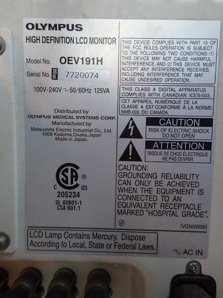 Olympus Medical Kiosk W/ 18" Display