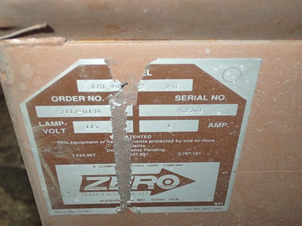 Zero Sand Blast Cabinet