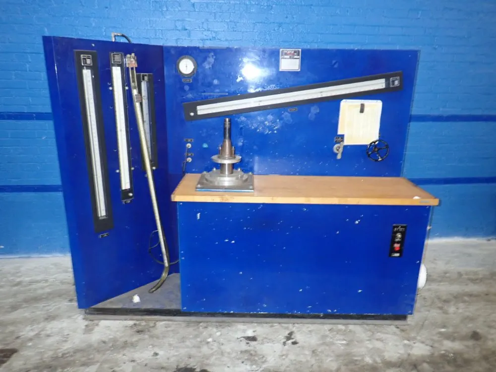 The Meriam Instrument Co. Cylinder Head Flow Bench