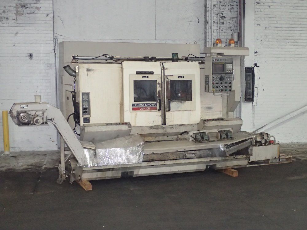 Okuma & Howa Twin Spindle Cnc Lathe