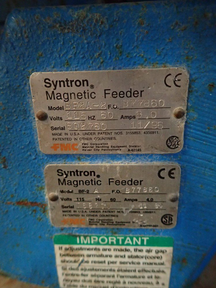 Syntron Magnetic Feeder