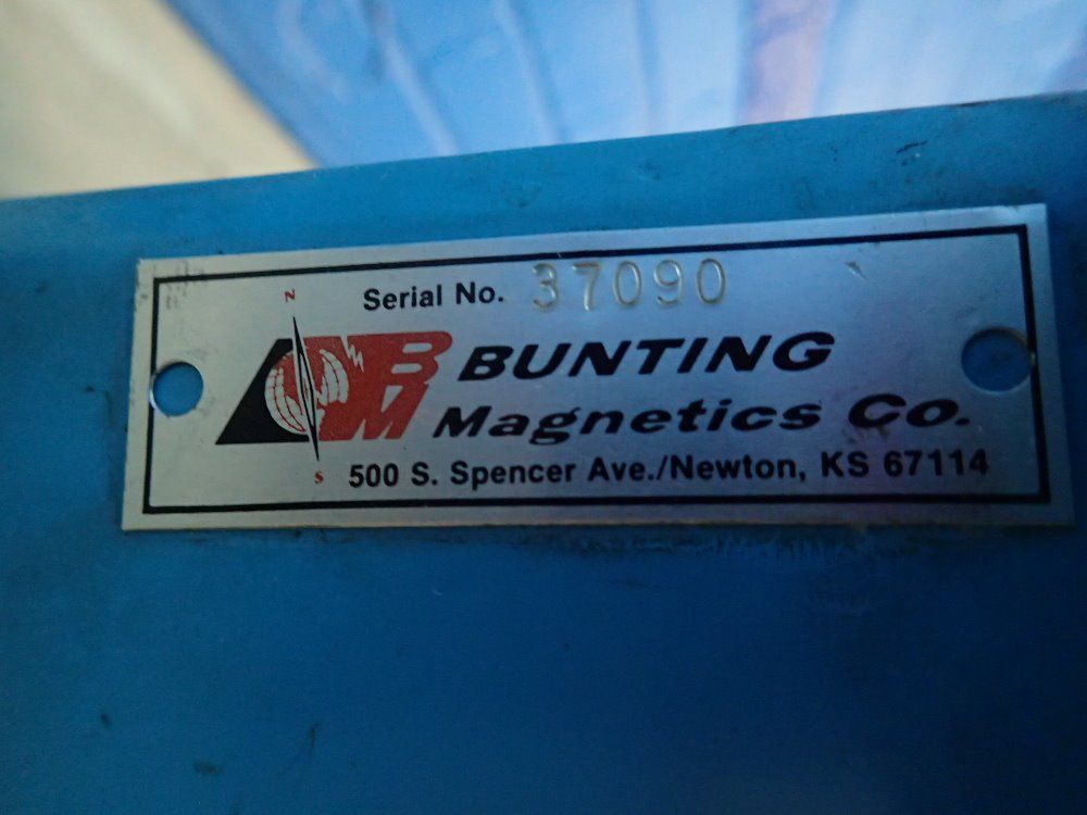 Bunting Magnetics Separator