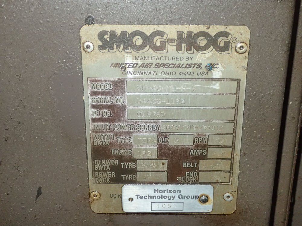Smog Hog Dust Collector