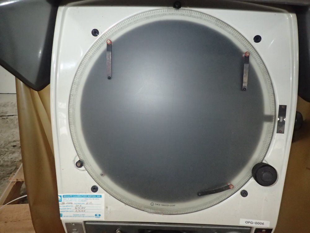 Gage Master Optical Comparator