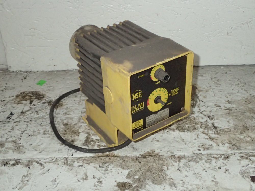 Lmi Milton Roy Elecromagnetic Posing Pump