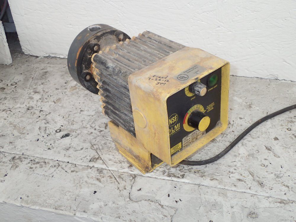 Lmi Milton Roy Elecromagnetic Posing Pump