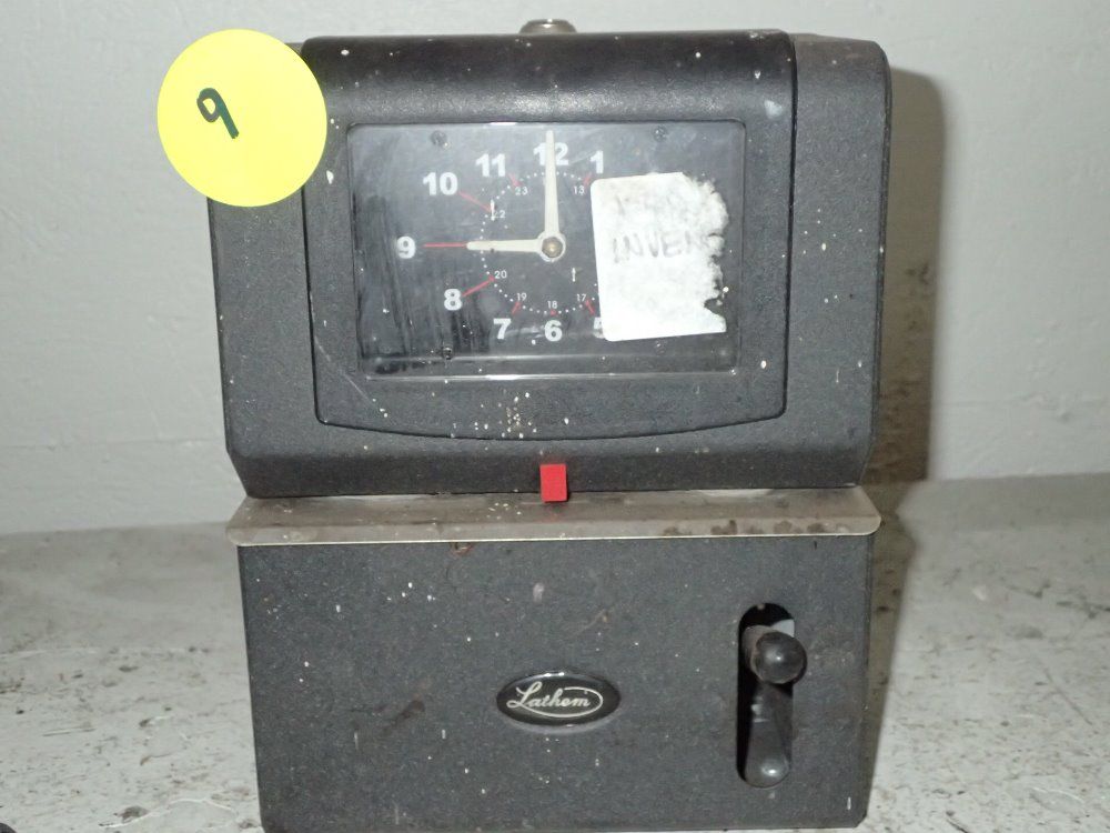 Lathem Electric Time Clock