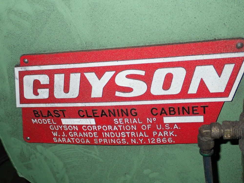 Guyson Corp. Sand Blast Cabinet
