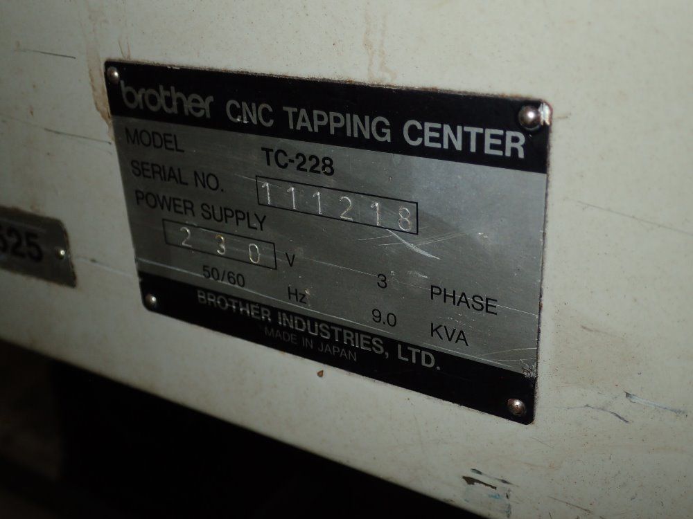 Brother Cnc Tapping Center